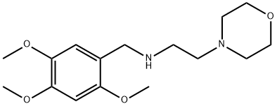 N-[2-(4-morpholinyl)ethyl]-N-(2,4,5-trimethoxybenzyl)amine Struktur