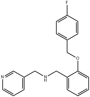 N-{2-[(4-fluorobenzyl)oxy]benzyl}-N-(3-pyridinylmethyl)amine Struktur