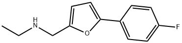 N-ethyl-N-{[5-(4-fluorophenyl)-2-furyl]methyl}amine Struktur