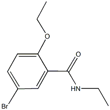 5-bromo-2-ethoxy-N-ethylbenzamide Struktur