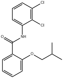 N-(2,3-dichlorophenyl)-2-isobutoxybenzamide Struktur