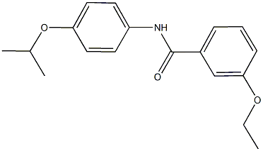 3-ethoxy-N-(4-isopropoxyphenyl)benzamide Struktur