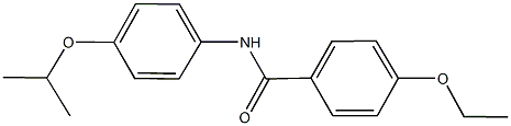 4-ethoxy-N-(4-isopropoxyphenyl)benzamide Struktur