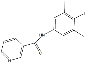 N-(4-iodo-3,5-dimethylphenyl)nicotinamide Struktur