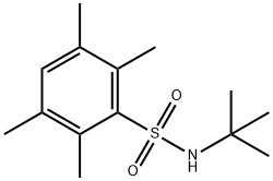 N-(tert-butyl)-2,3,5,6-tetramethylbenzenesulfonamide Struktur