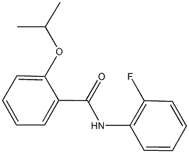 N-(2-fluorophenyl)-2-isopropoxybenzamide Struktur