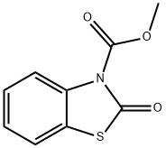 methyl 2-oxo-1,3-benzothiazole-3(2H)-carboxylate Struktur