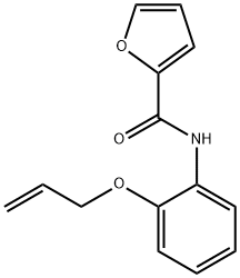 N-[2-(allyloxy)phenyl]-2-furamide Struktur