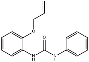 N-[2-(allyloxy)phenyl]-N'-phenylurea Struktur