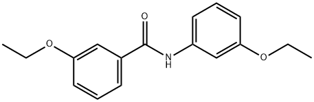 3-ethoxy-N-(3-ethoxyphenyl)benzamide Struktur