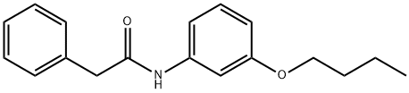 N-(3-butoxyphenyl)-2-phenylacetamide Struktur