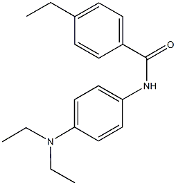 N-[4-(diethylamino)phenyl]-4-ethylbenzamide Struktur