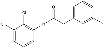 N-(2,3-dichlorophenyl)-2-(3-methylphenyl)acetamide Struktur