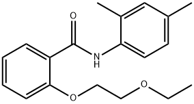 N-(2,4-dimethylphenyl)-2-(2-ethoxyethoxy)benzamide Struktur