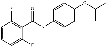 2,6-difluoro-N-(4-isopropoxyphenyl)benzamide Struktur