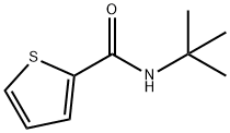 N-(tert-butyl)-2-thiophenecarboxamide Struktur