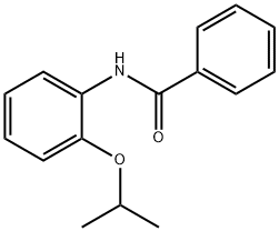 N-(2-isopropoxyphenyl)benzamide Struktur