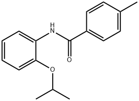 N-(2-isopropoxyphenyl)-4-methylbenzamide Struktur