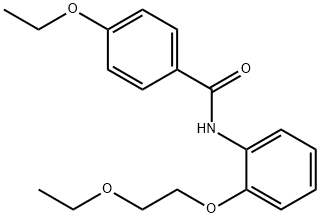 4-ethoxy-N-[2-(2-ethoxyethoxy)phenyl]benzamide Struktur