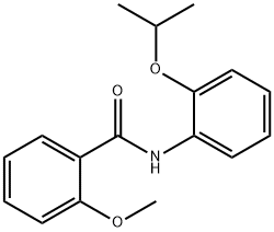 N-(2-isopropoxyphenyl)-2-methoxybenzamide Struktur