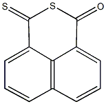 3-thioxo-1H,3H-benzo[de]isothiochromen-1-one Struktur