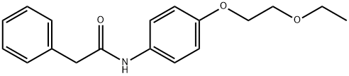 N-[4-(2-ethoxyethoxy)phenyl]-2-phenylacetamide Struktur