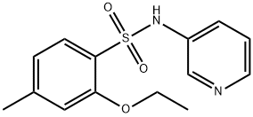 2-ethoxy-4-methyl-N-(3-pyridinyl)benzenesulfonamide Struktur