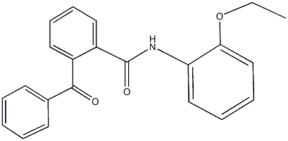 2-benzoyl-N-(2-ethoxyphenyl)benzamide Struktur