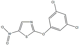 2-(3,5-dichlorophenoxy)-5-nitro-1,3-thiazole Struktur