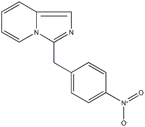 3-{4-nitrobenzyl}imidazo[1,5-a]pyridine Struktur