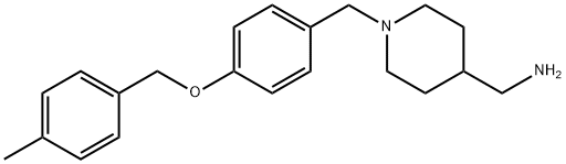 N-{4-[(4-methylbenzyl)oxy]benzyl}-N-(4-piperidinylmethyl)amine Struktur