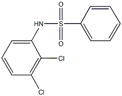 N-(2,3-dichlorophenyl)benzenesulfonamide Struktur