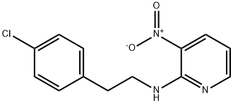 2-{[2-(4-chlorophenyl)ethyl]amino}-3-nitropyridine Struktur