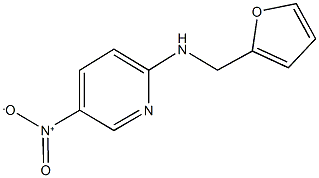 2-[(2-furylmethyl)amino]-5-nitropyridine Struktur