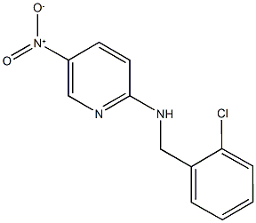 2-[(2-chlorobenzyl)amino]-5-nitropyridine Struktur