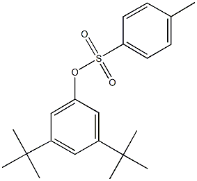 3,5-ditert-butylphenyl 4-methylbenzenesulfonate Struktur