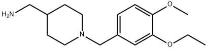 N-(3-ethoxy-4-methoxybenzyl)-N-(4-piperidinylmethyl)amine Struktur