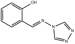 2-[(4H-1,2,4-triazol-4-ylimino)methyl]phenol Struktur