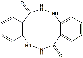 5,6,12,13-tetrahydrodibenzo[c,h][1,2,6,7]tetraazecine-7,14-dione Struktur