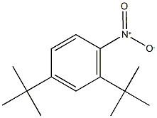 2,4-ditert-butyl-1-nitrobenzene Struktur