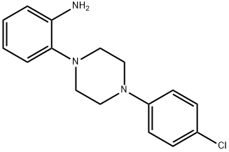 2-[4-(4-chlorophenyl)-1-piperazinyl]phenylamine Struktur