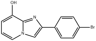 2-(4-bromophenyl)imidazo[1,2-a]pyridin-8-ol Struktur