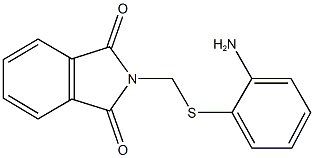 2-{[(2-aminophenyl)sulfanyl]methyl}-1H-isoindole-1,3(2H)-dione Struktur