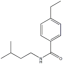 4-ethyl-N-isopentylbenzamide Struktur