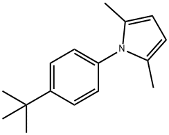 1-(4-tert-butylphenyl)-2,5-dimethyl-1H-pyrrole Struktur