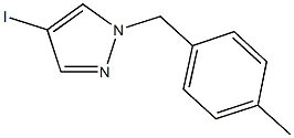 4-iodo-1-(4-methylbenzyl)-1H-pyrazole Struktur