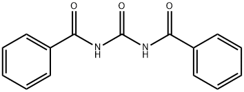 N,N'-dibenzoylurea Struktur