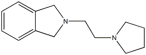 2-[2-(1-pyrrolidinyl)ethyl]isoindoline Struktur