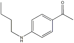 1-[4-(butylamino)phenyl]ethanone Struktur