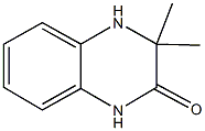 3,3-dimethyl-3,4-dihydro-2(1H)-quinoxalinone Struktur